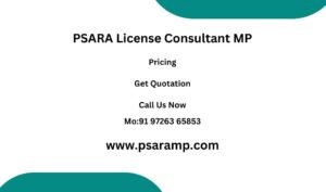 PSARA License Consultant Pricing