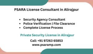 Psara License Consultant Alirajpur