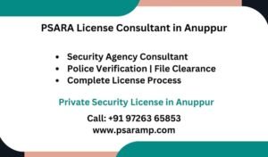 Psara License Consultant Anuppur