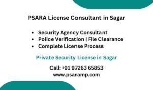 Psara License Consultant Sagar